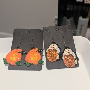 Vintage Halloween Earrings